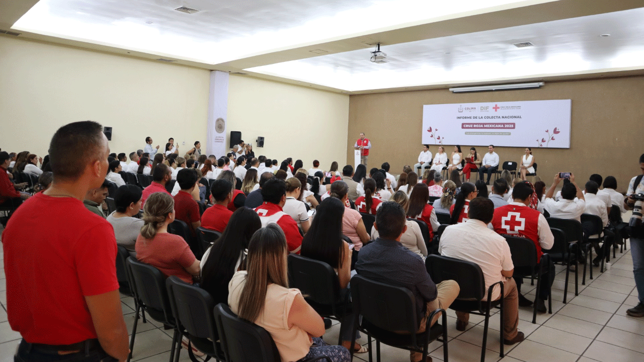 UNIVA Colima informe colecta Cruz Roja