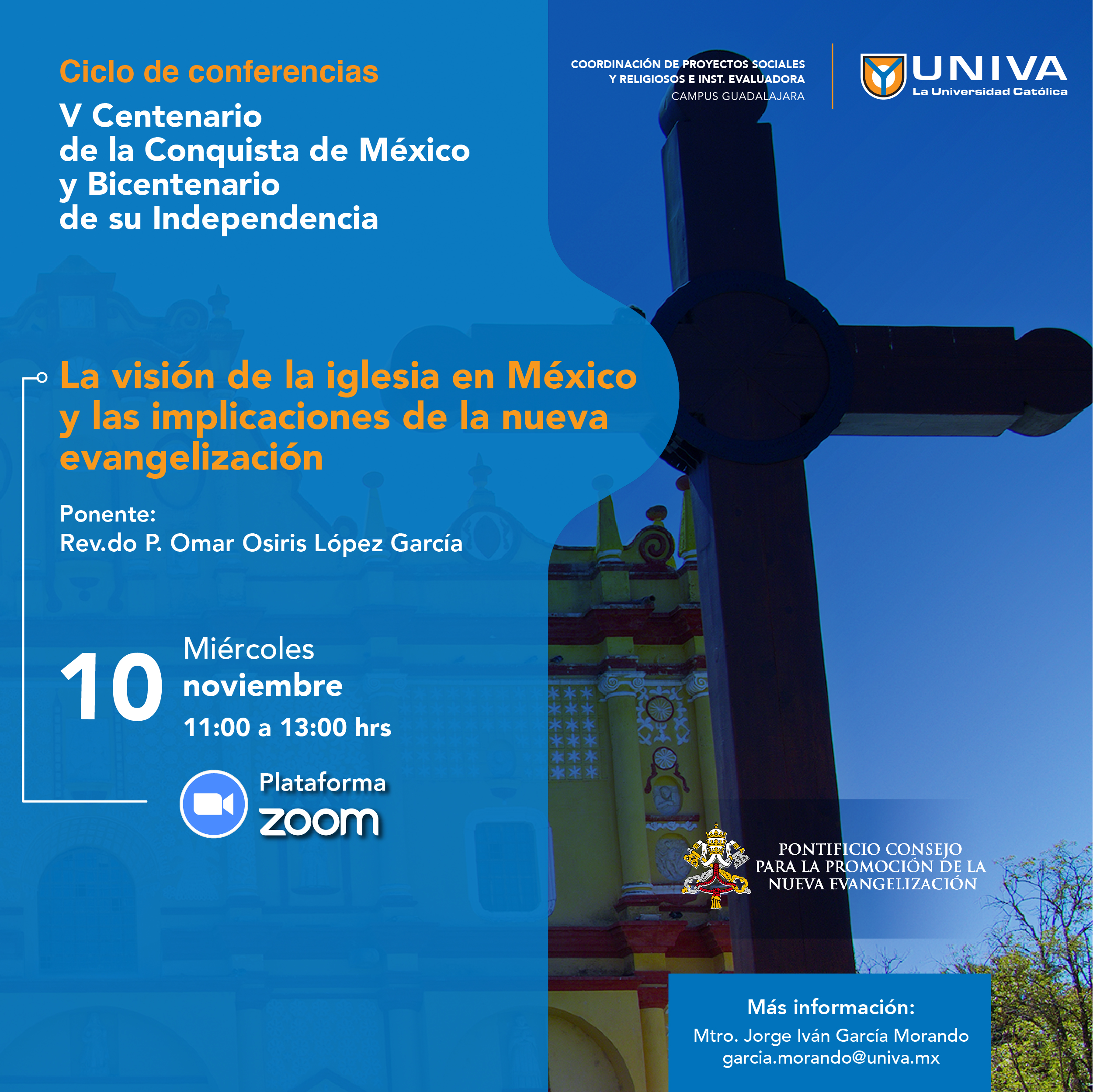 Conferencia: La visión de la iglesia en México y las implicaciones de la  nueva evangelización - La Piedad