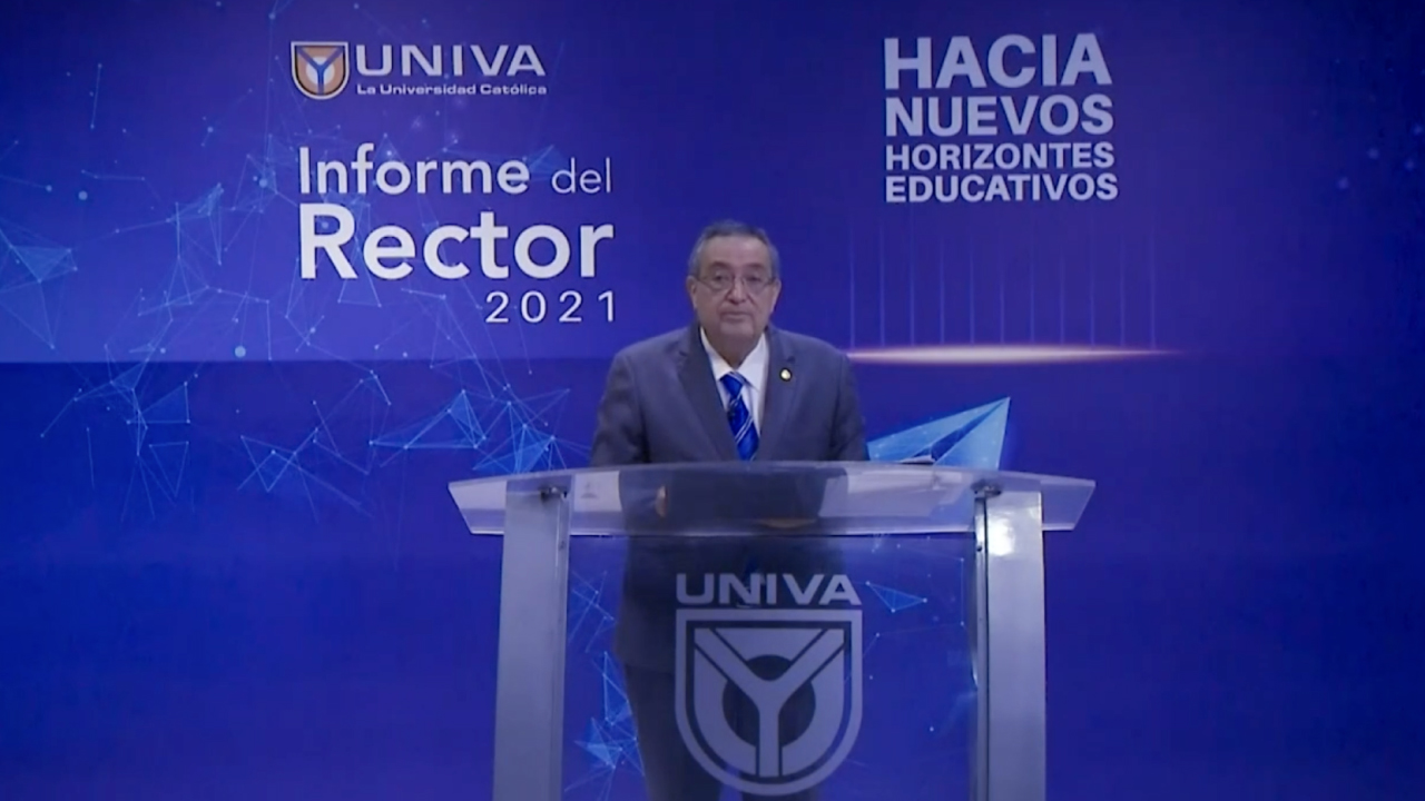 El rector del Sistema UNIVA presenta su Informe 2021: Hacia nuevos horizontes educativos
