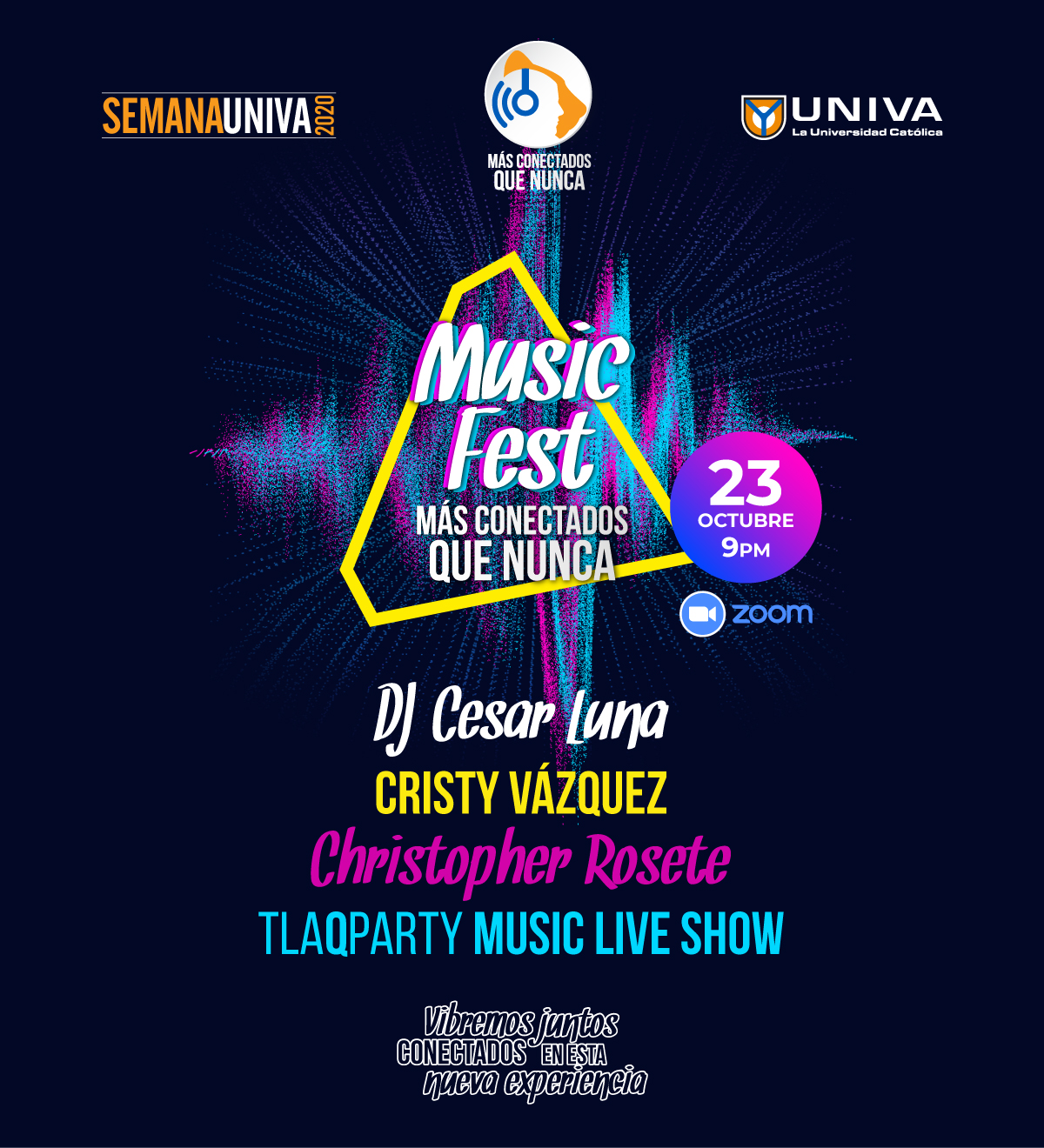 Music Fest Más conectados que Nunca Puerto Vallarta
