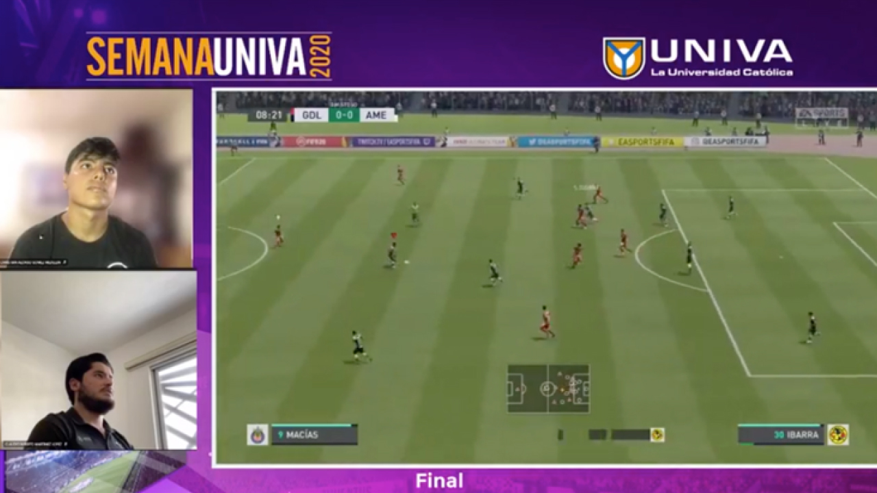 Final del Torneo Virtual de Fútbol de la Semana UNIVA 2020