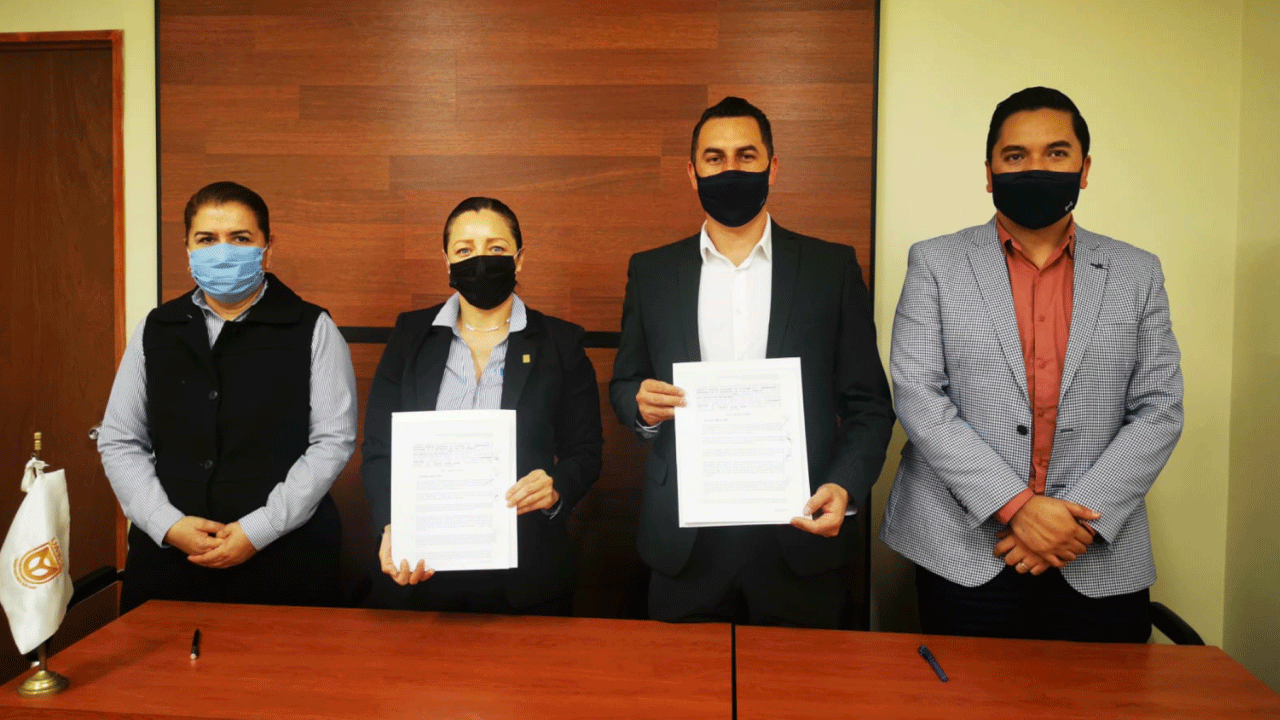 H. Ayuntamiento de Tancítaro y UNIVA Uruapan firman convenio