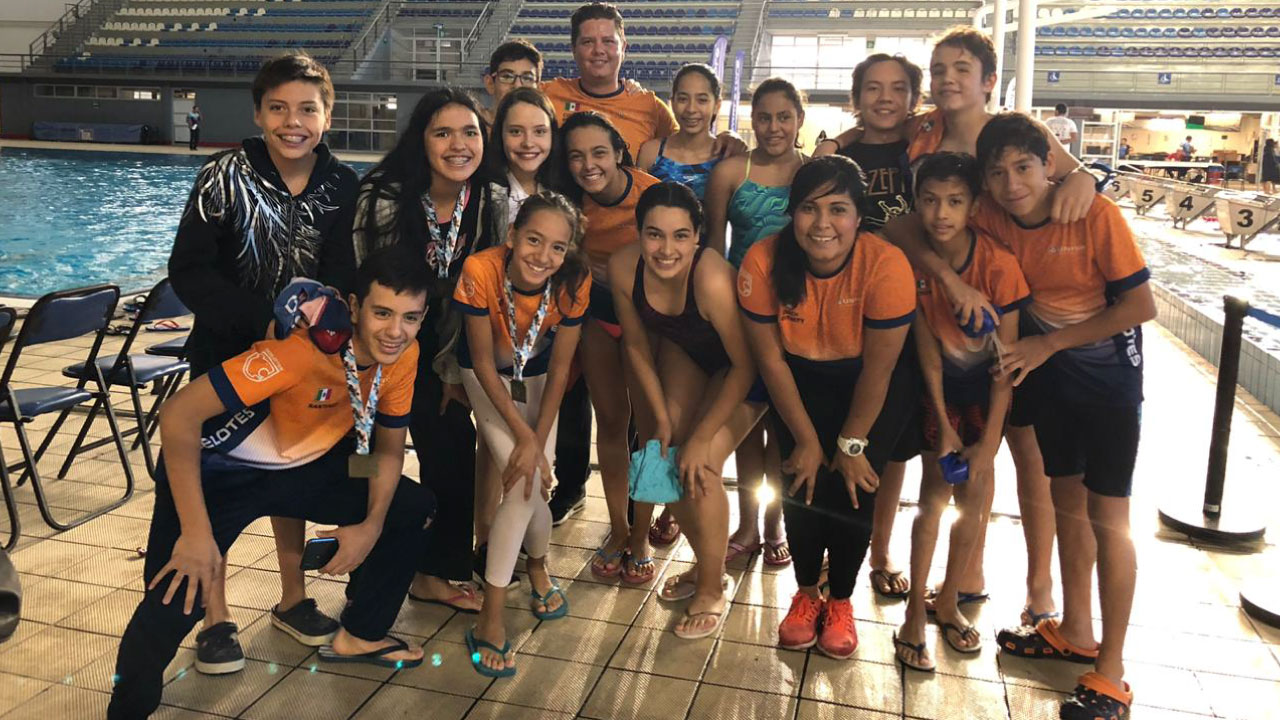 Equipo Juvenil de Natación-CEDEFI clasifica al Campeonato Nacional de Natación, Curso Largo 2019
